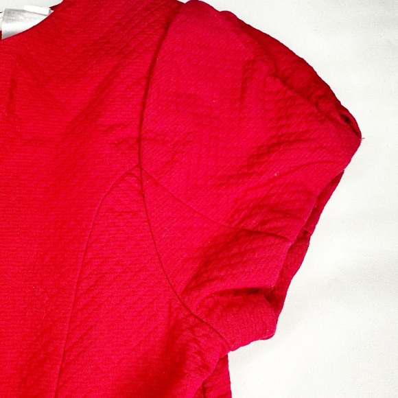 Jacadi Quilted Drop Waist Dress Size 7Y - Picture 4 of 5